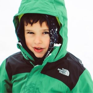 Kids North Face Hoodie Rain Jacket